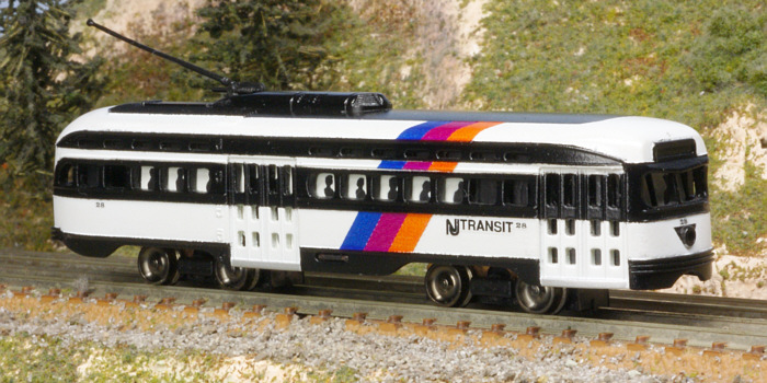 Bachmann PCC NJ Transit custom painted