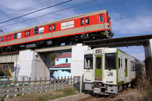 東武 81107Fと八高線