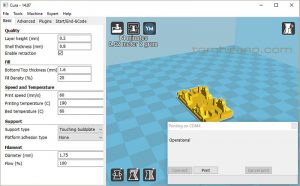 3d output software cura