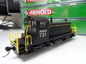 EMD SW1 Amtrak 731 N scale