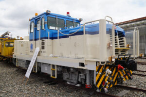 Chichibu Railway track maintenance vehicle